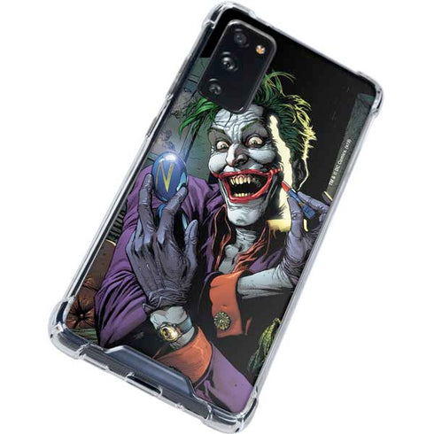 DC Comics The Joker Put on a Smile Galaxy S20 FE Clear Case